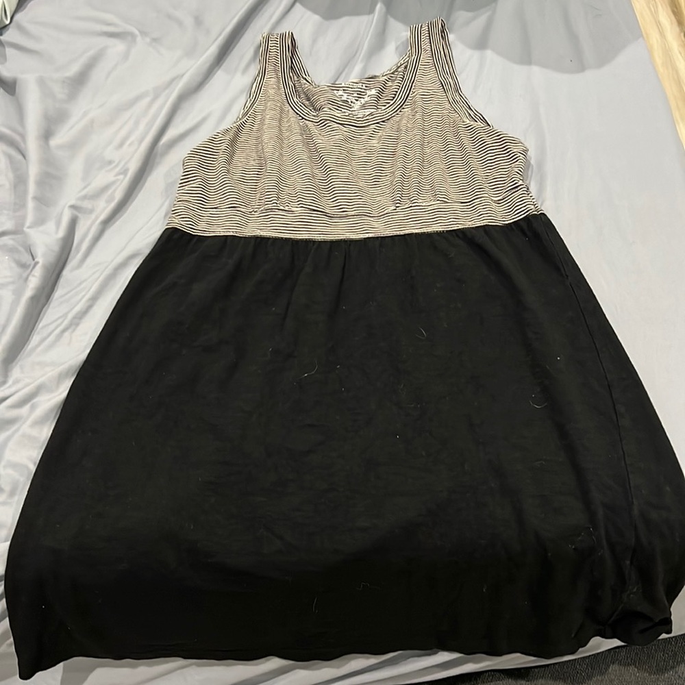 Black and white dress